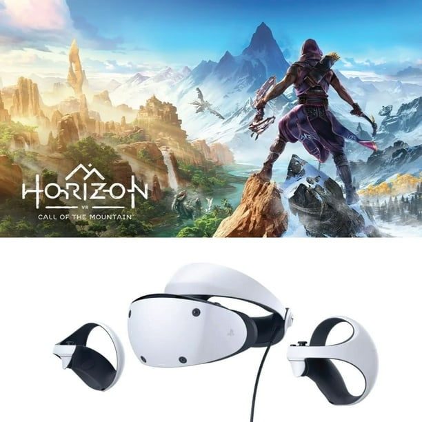 Sony PlayStation VR  PSVR2 con juego Horizon Blanco